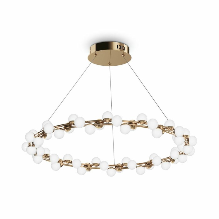 Подвесная светодиодная люстра Maytoni Tessara MOD081PL-L60G3K