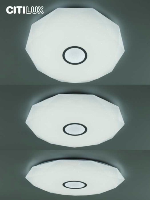 Потолочный светодиодный светильник Citilux Диамант Смарт CL713A100G