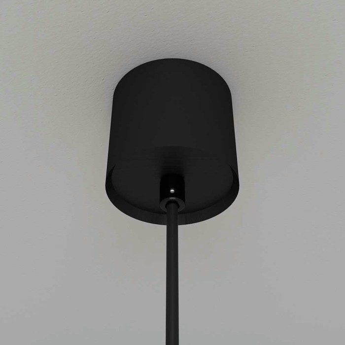 Подвесной светодиодный светильник Maytoni Technical Luna P039PL-5W3K-10-B