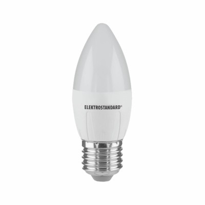 Лампа светодиодная Elektrostandard E27 6W 6500K матовая a048678