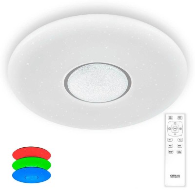 Потолочный светодиодный светильник Citilux Санта CL723680G