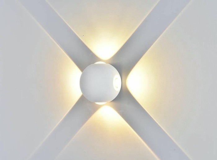 Настенный светодиодный светильник DesignLed GW Sfera-DBL GW-A161-4-4-WH-WW 003200