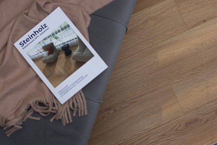 Каменный SPC ламинат Steinholz Element Нэбель STH064E (1540х183х4.5мм)