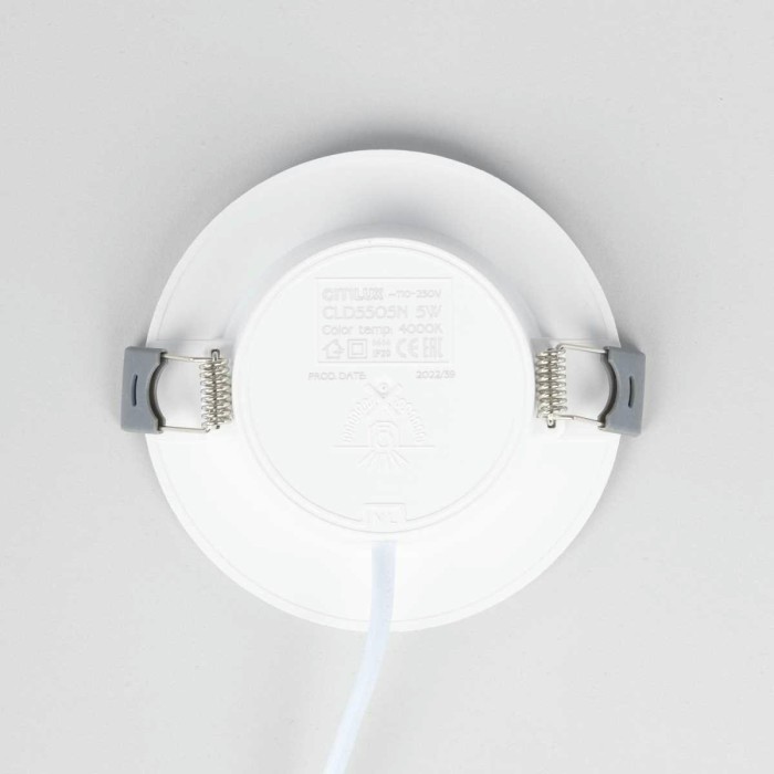 Встраиваемый светодиодный светильник Citilux Галс CLD5505N