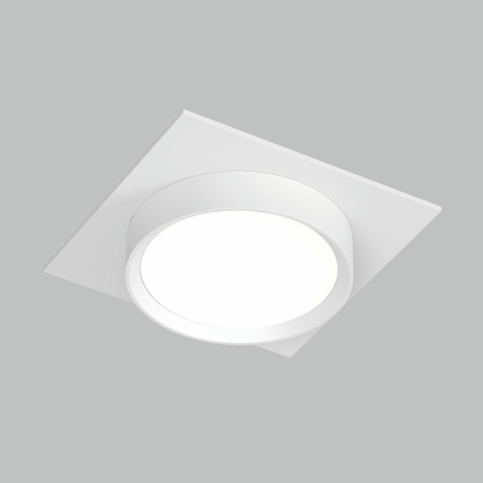 Встраиваемый светильник Denkirs Flat DK2091-WH