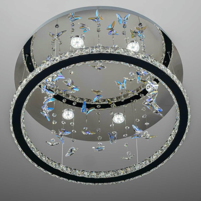 Люстра хрустальная с пультом Citilux ETERA CL322050