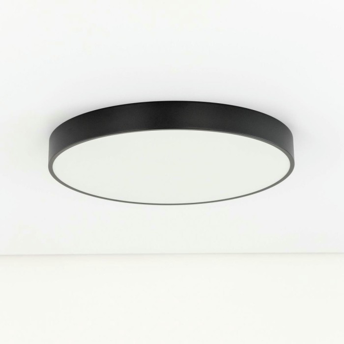 Потолочный светодиодный светильник с пультом ДУ Citilux Купер RGB Черный CL72495G1