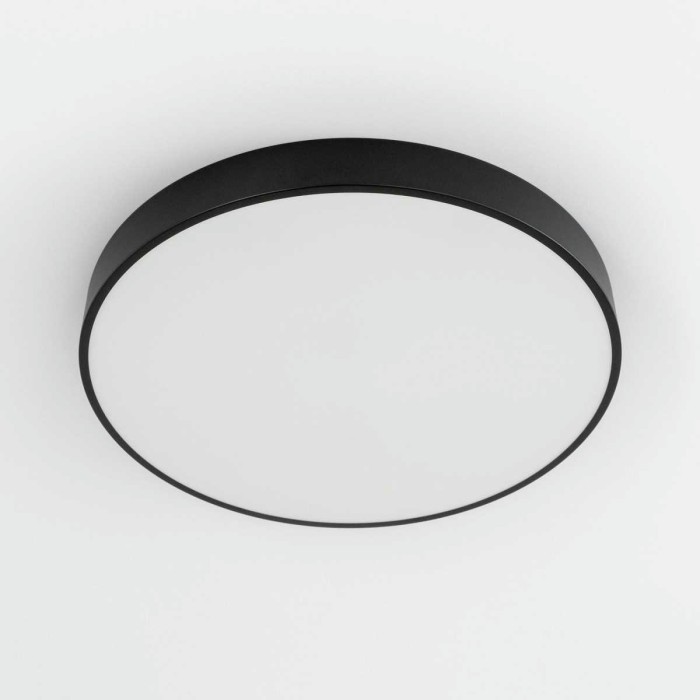 Потолочный светодиодный светильник с пультом ДУ Citilux Купер RGB Черный CL72495G1