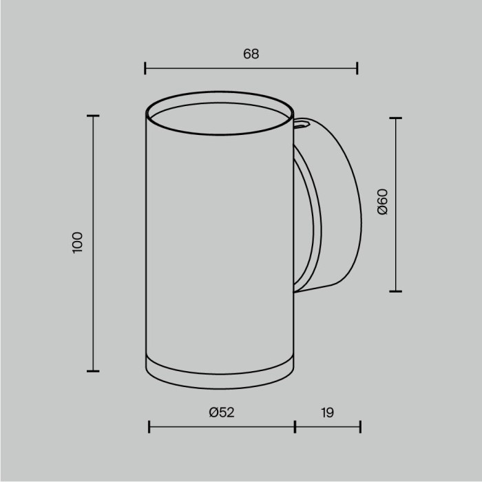 Бра Maytoni Technical Focus S C068WL-01B