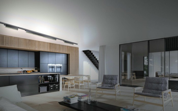 Трековый трехфазный светодиодный светильник Novotech Port Iter 358843