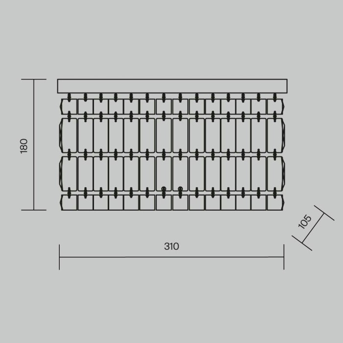 Настенный светильник Maytoni Dune DIA005WL-02CH